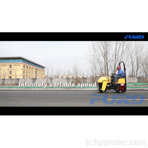 1 Ton Ağırlıklı Tahrik Tipi Asfalt Mini Yol Silindir Kompaktör (FYL-880)
